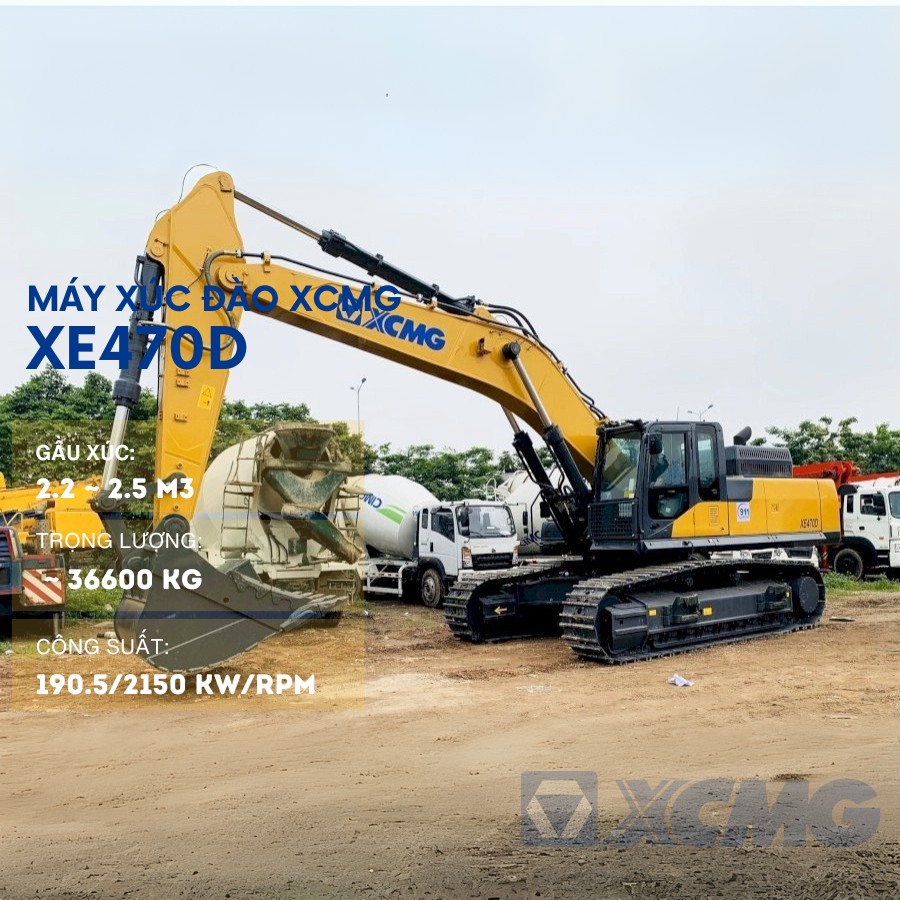 may xuc dao xcmg xe470d 7