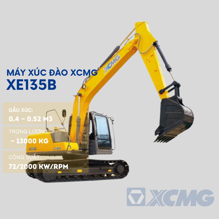 Máy Xúc Đào XE135B