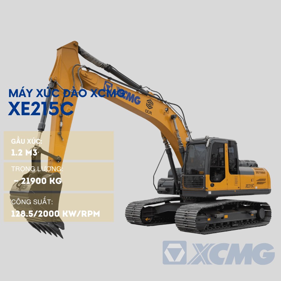 Máy Xúc Đào XE215C