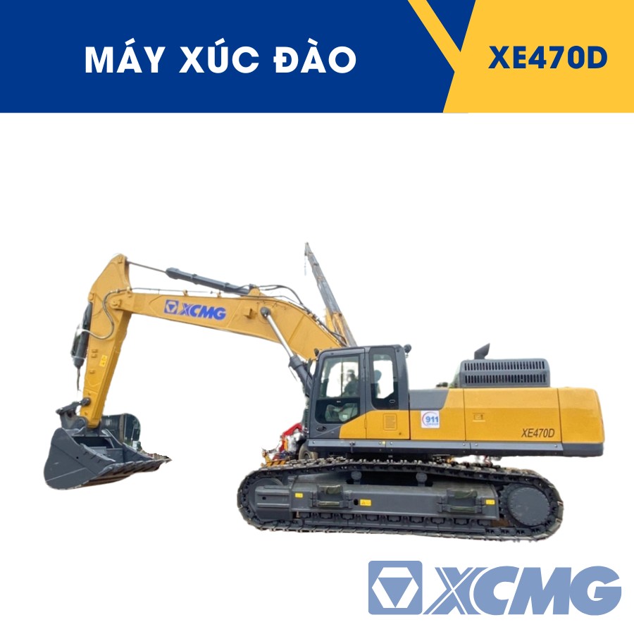 Máy Xúc Đào XCMG XE470D