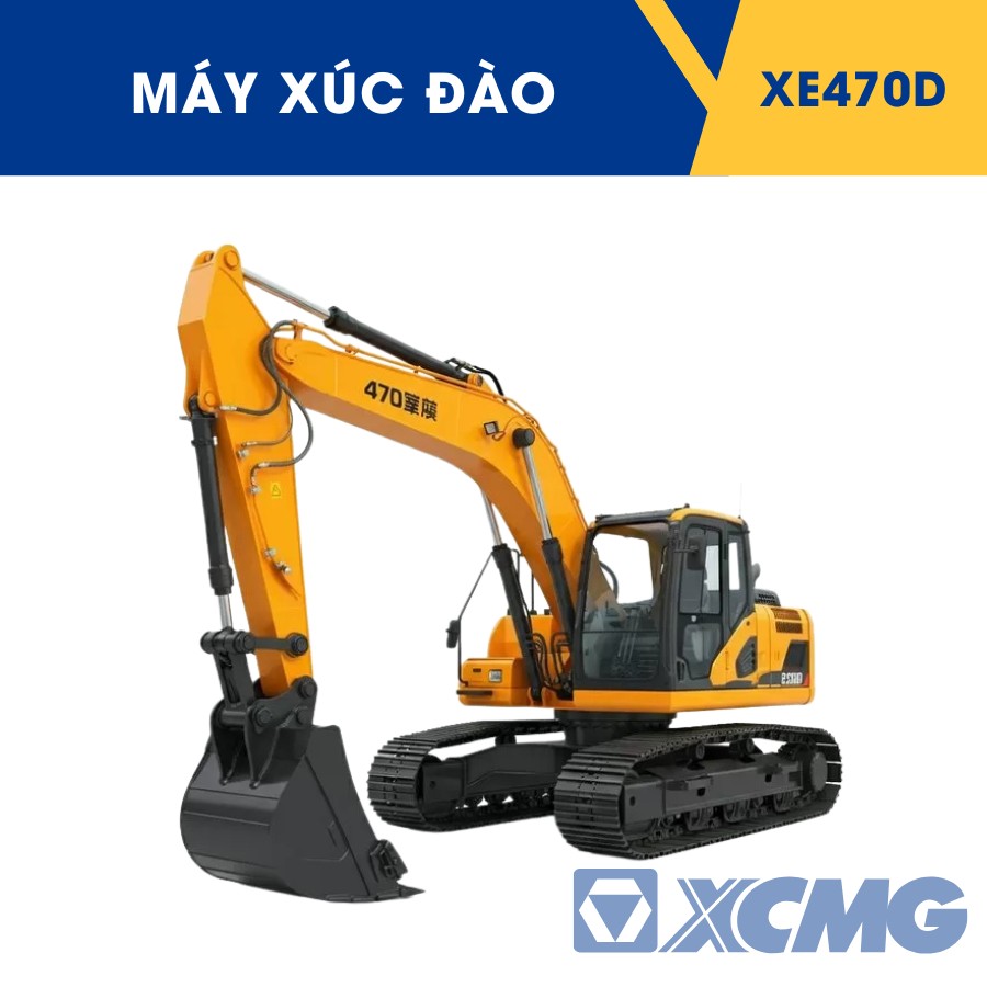 Máy Xúc Đào XCMG XE470D