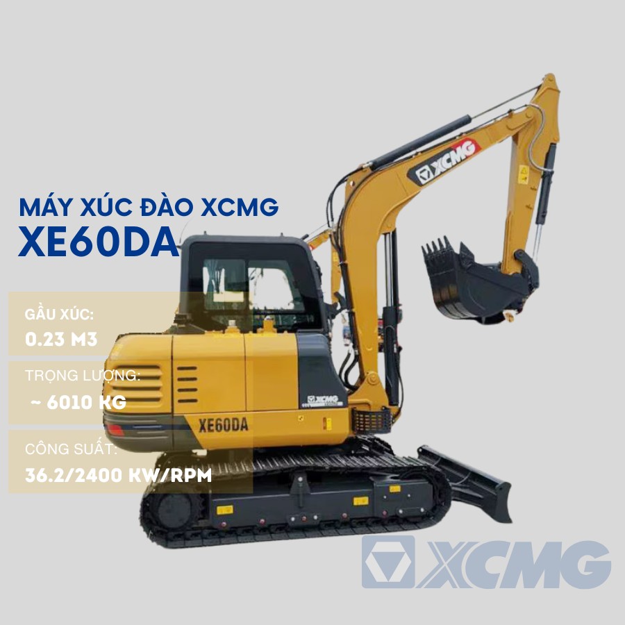 Máy Xúc Đào XE60DA