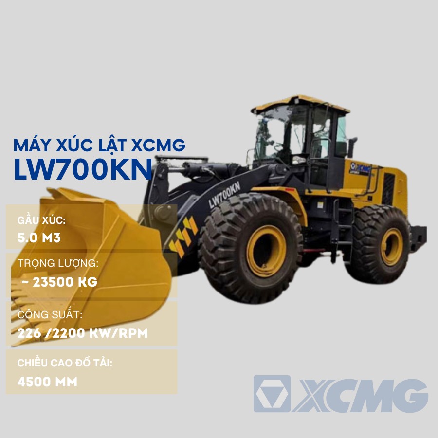 Máy Xúc Lật XCMG LW700KN