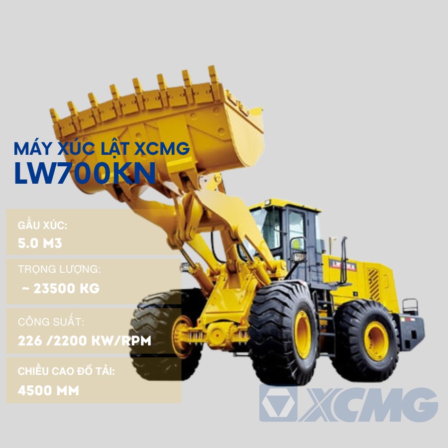 Máy Xúc Lật XCMG LW700KN