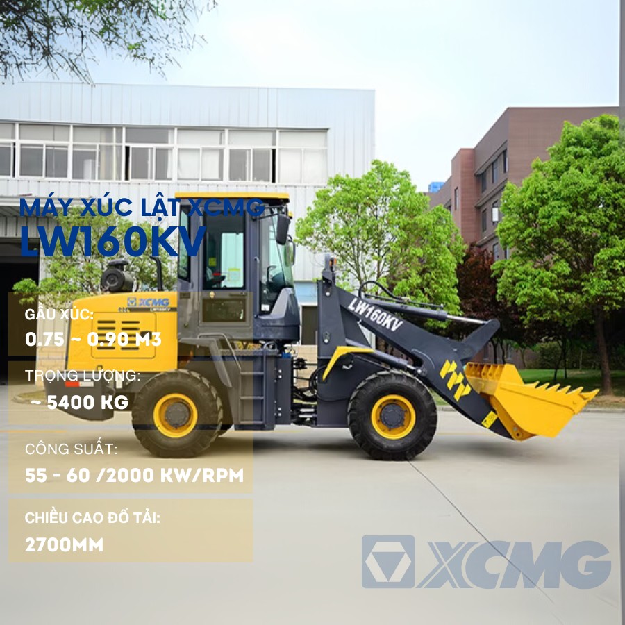 may xuc lat xcmg lw160kv 6