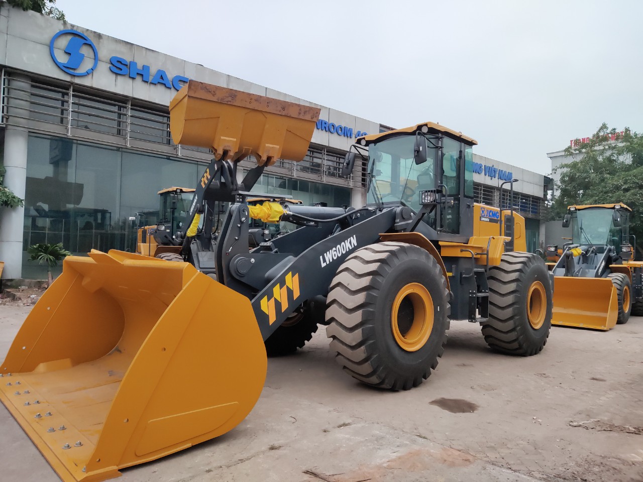 Máy Xúc Lật XCMG LW600KN sức nâng 6 tấn