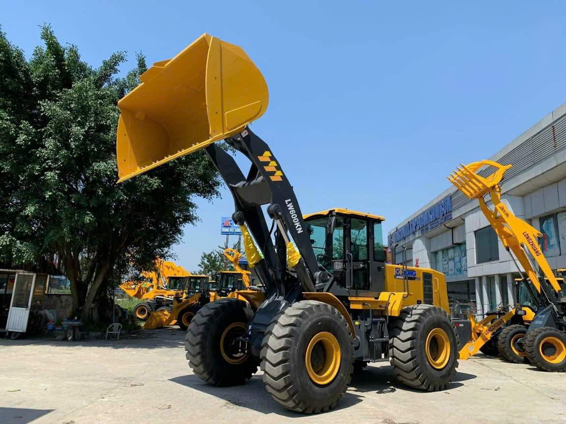 Máy Xúc Lật XCMG LW600KN sức nâng 6 tấn