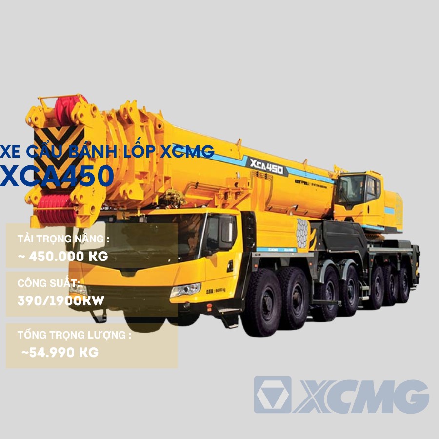 Xe Cẩu 450 Tấn XCA450
