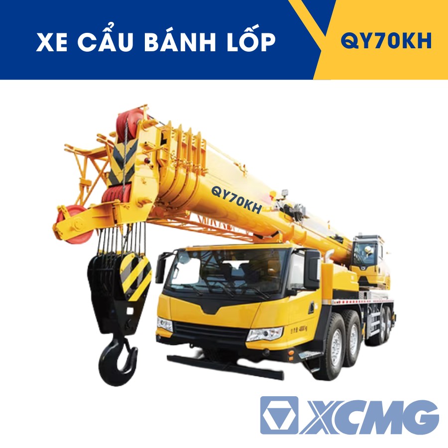 Xe Cẩu 70 Tấn QY70KH