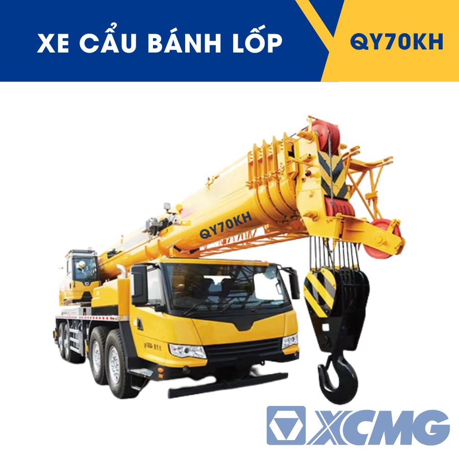 Xe Cẩu 70 Tấn QY70KH