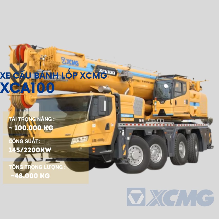 Xe Cẩu 100 Tấn XCA100