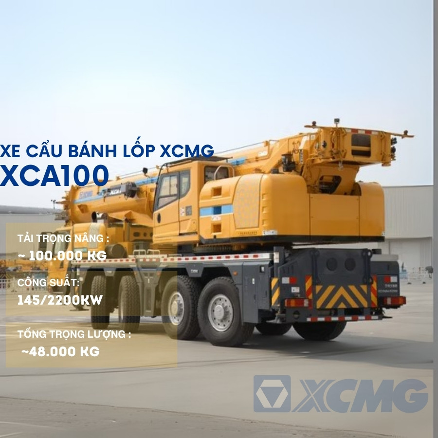 xe cau banh lop 100tan xca100 xcmg 4