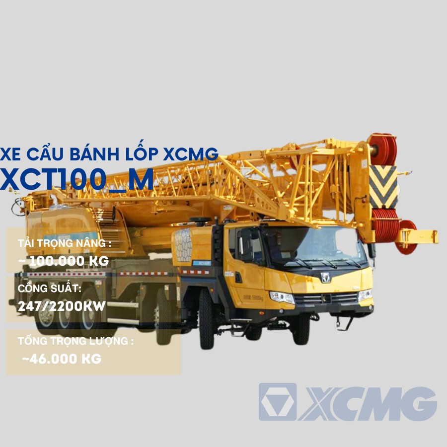 Xe Cẩu 100 Tấn XCT100