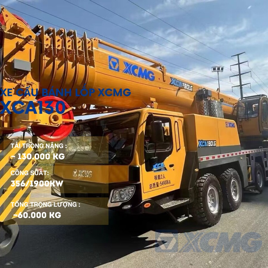 xe cau banh lop 130 tan xcmg xca130 6