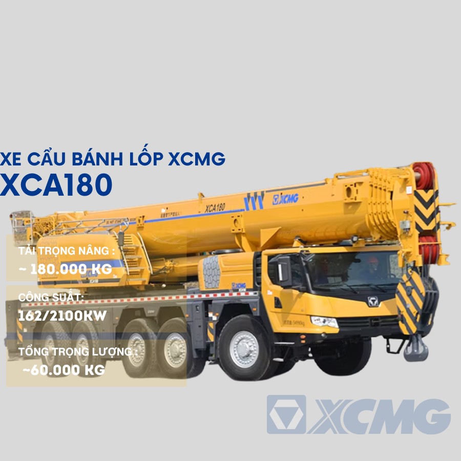 Xe Cẩu 180 Tấn XCA180