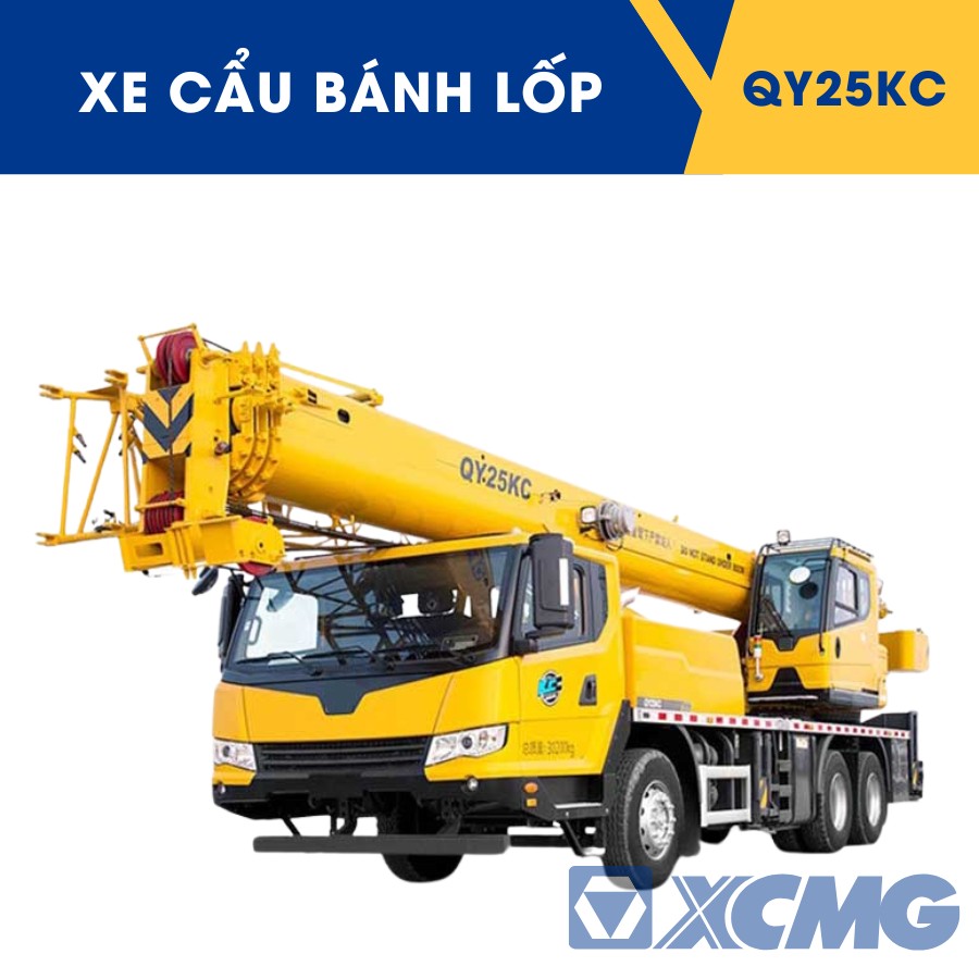 Xe Cẩu 25 Tấn QY25KC