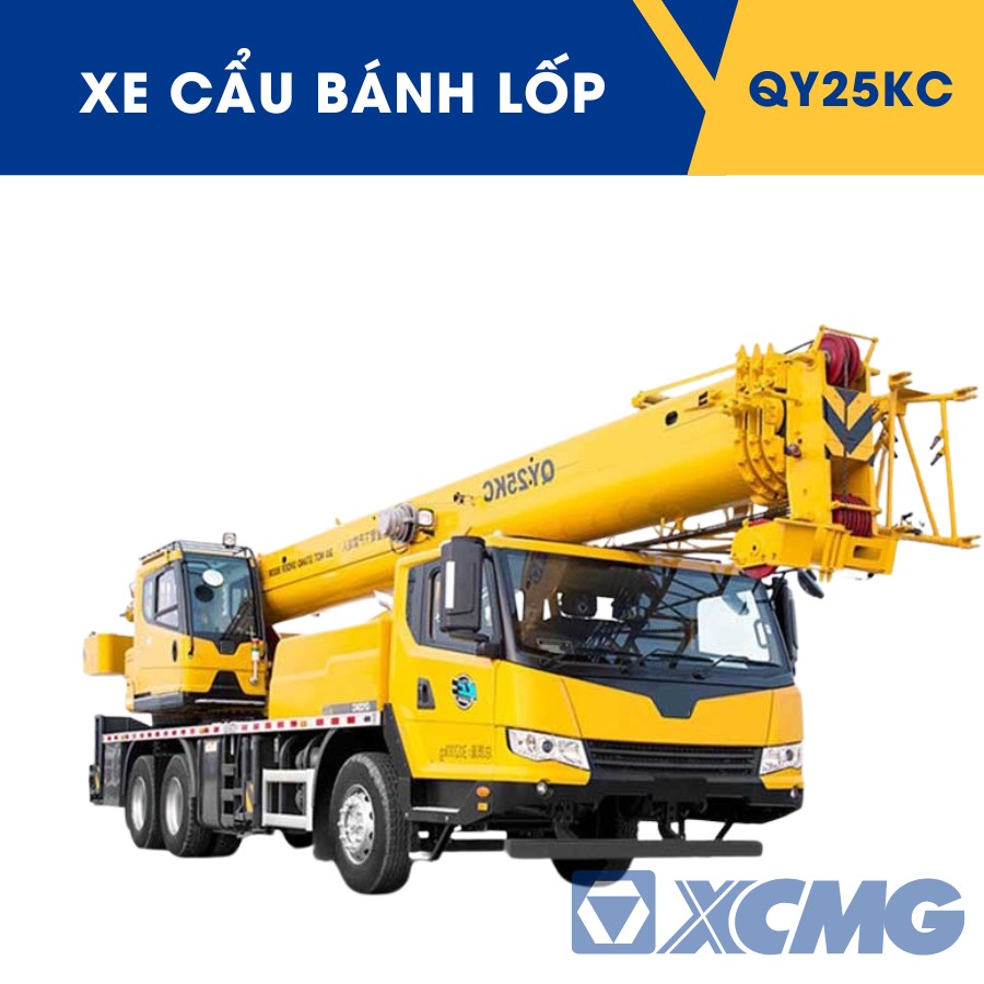Xe Cẩu 25 Tấn QY25KC