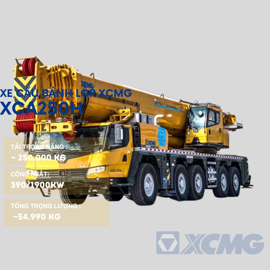 Xe Cẩu 250 Tấn XCA250H