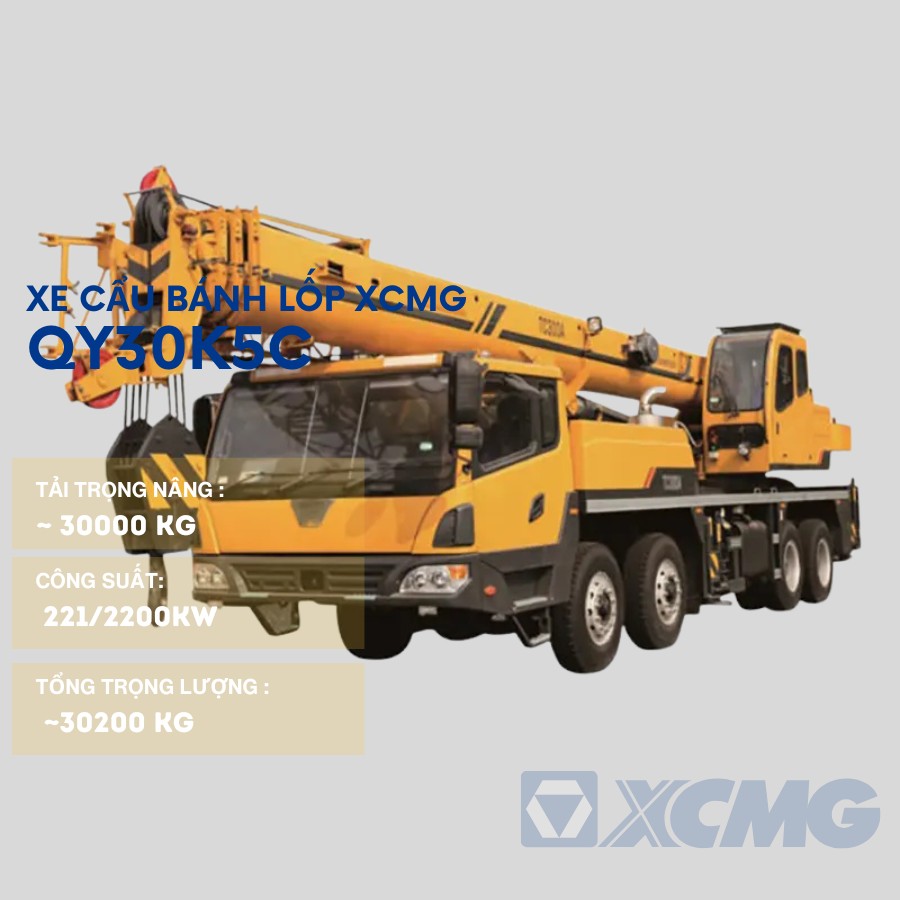 Xe Cẩu 30 Tấn QY30K5C