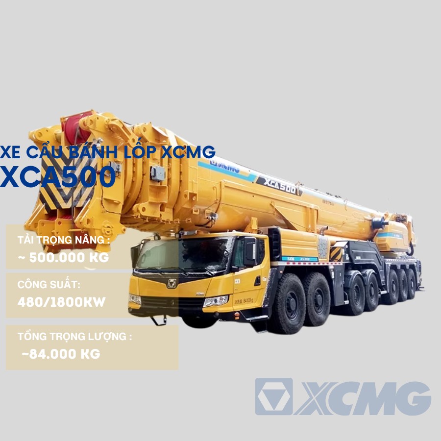 Xe Cẩu 500 Tấn XCA500