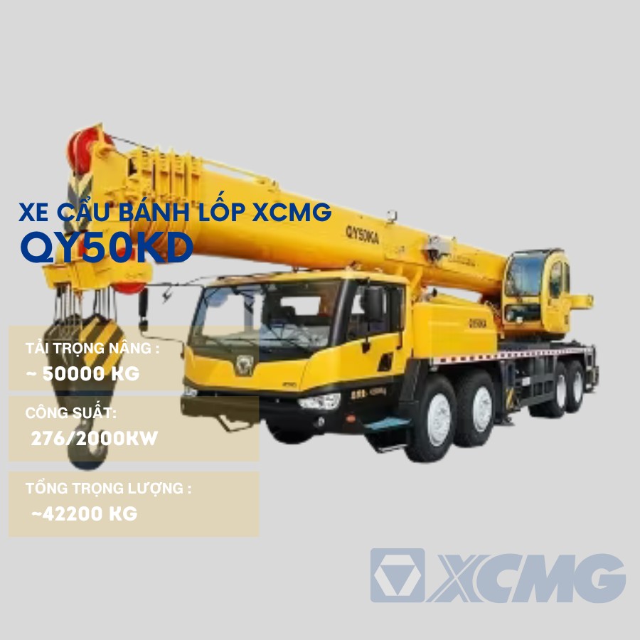 Xe Cẩu 50 Tấn QY50KD