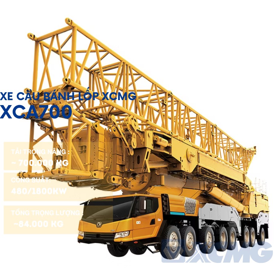 xe cau banh lop 700tan xca700 1