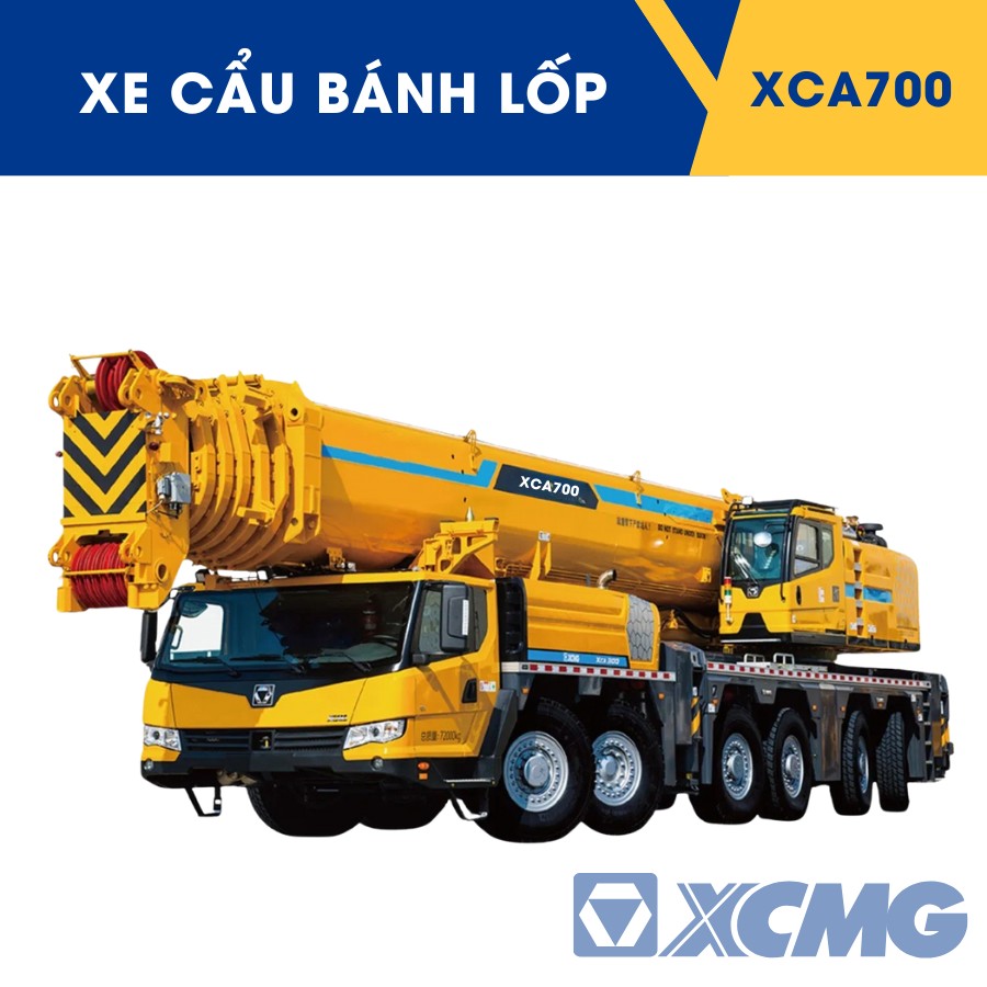 Xe Cẩu 700 Tấn XCA700