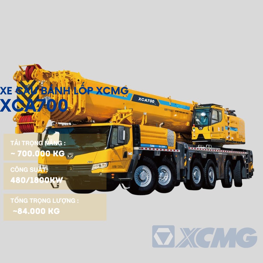 Xe Cẩu 700 Tấn XCA700
