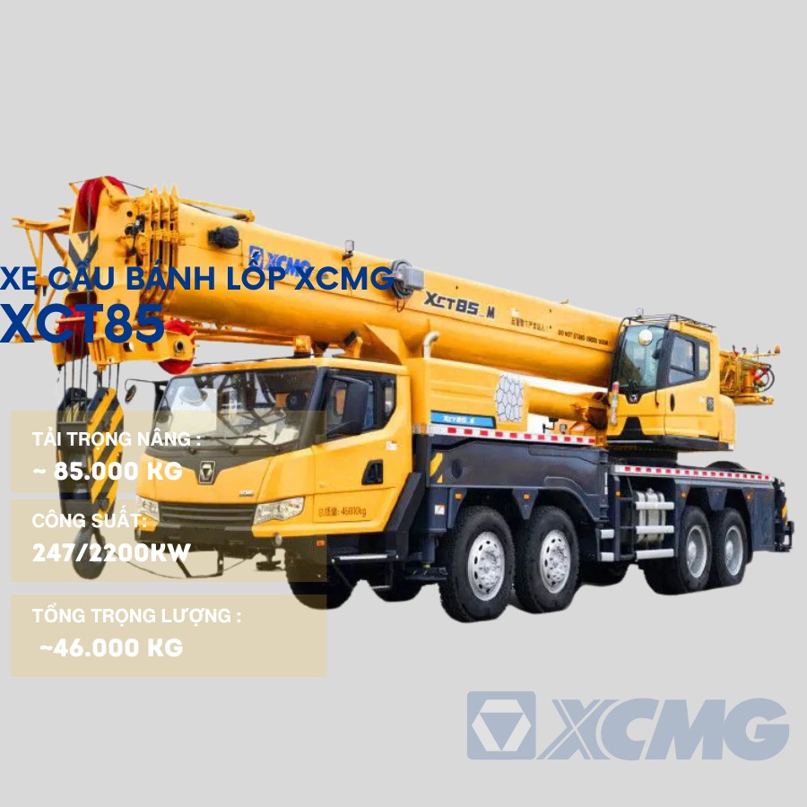 Xe Cẩu 85 Tấn XCT85