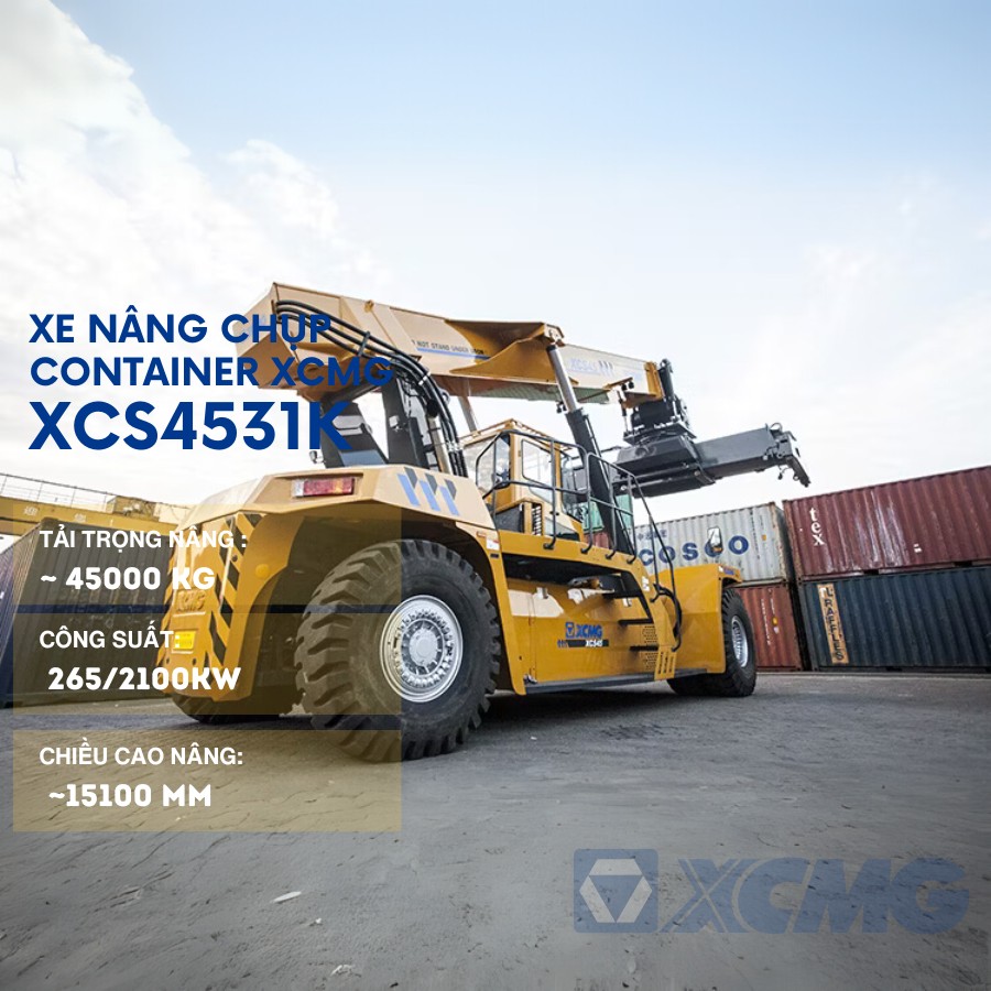xe nang chup container 45t xcmg xcs4531k 3